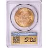 Image 2 : 1895 $20 Liberty Head Double Eagle Gold Coin PCGS MS62 Gold Foil Label