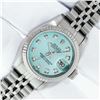 Image 2 : Rolex Ladies Stainless Steel Diamond Datejust Wristwatch