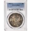 Image 1 : 1881-S $1 Morgan Silver Dollar Coin PCGS MS63