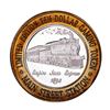 Image 1 : .999 Silver Main Street Station Las Vegas, NV $10 Limited Edition Casino Gaming Token