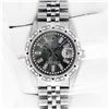 Image 3 : Rolex Men's Stainless Steel Tahitian Mother of Pearl Diamond Datejust Wristwatch