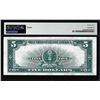 Image 2 : 1923 $5 Porthole Silver Certificate Note Fr.282 PMG Very Fine 25