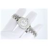 Image 3 : Rolex Ladies Stainless Steel White Roman Quickset Datejust Wristwatch