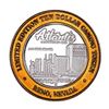 Image 2 : .999 Fine Silver Atlantis Casino & Resort Reno, NV $10 Limited Edition Gaming Token