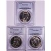 Image 1 : Lot of 1972-D to 1974-D $1 Eisenhower Dollar Coins PCGS MS65