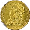 Image 3 : 1807 $5 Capped Bust Left Half Eagle Gold Coin NGC MS62* Star