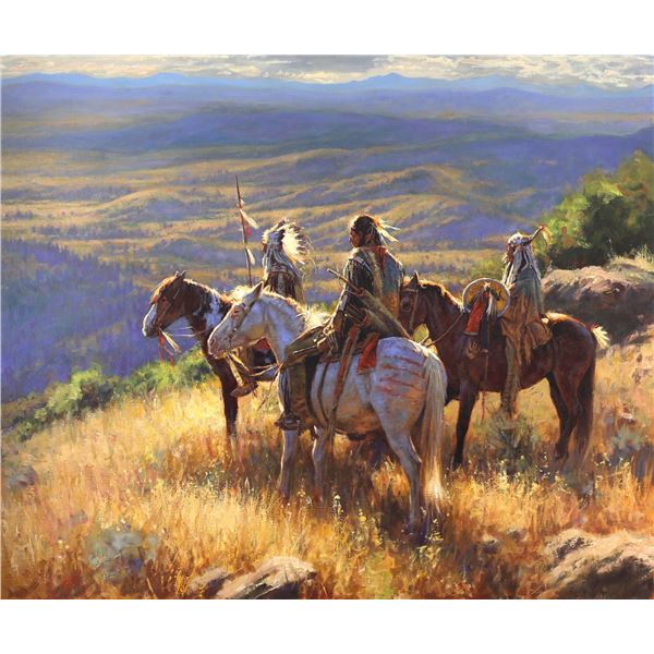 Warrior Hill By Don Oelze