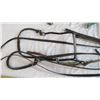 Image 4 : Leather Bridle with split reins, Web Bridle