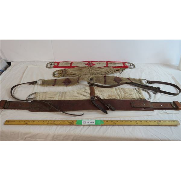 24", 30", 32" Cinches, 46" Rear Girth, Breast Collar