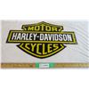Image 1 : Harley-Davidson Motorcycles - Fantasy porcelain sign (24" long)