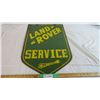 Image 1 : Land Rover Service - Fantasy porcelain sign (27" long)