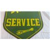 Image 3 : Land Rover Service - Fantasy porcelain sign (27" long)