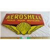 Image 1 : Aeroshell (french) - Fantasy porcelain sign (28" long)