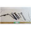 Image 1 : Various assorted wrenches- Ratchet strap and hammer wrench