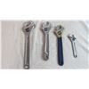 Image 2 : (4) Assorted Wrenches