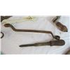 Image 5 : Assorted Vintage tools including Hand Drill Wrenches and hammer