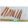 Image 1 : (10) Various Hammer set rods