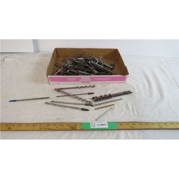 Assorted Allen Keys and drill bits