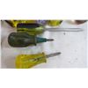 Image 3 : Assorted Mini Screwdrivers with big drill bits and saw blade