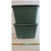 Image 1 : *(2) Plastic storage totes