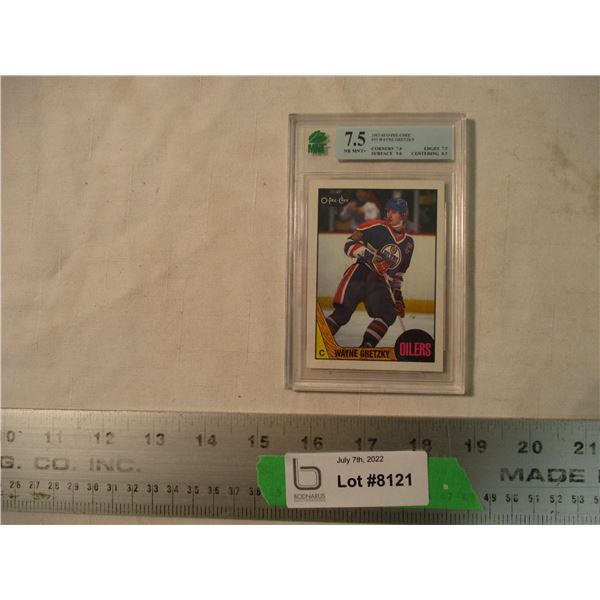 Wayne Gretzky 1987-88 OPC Graded 7.5