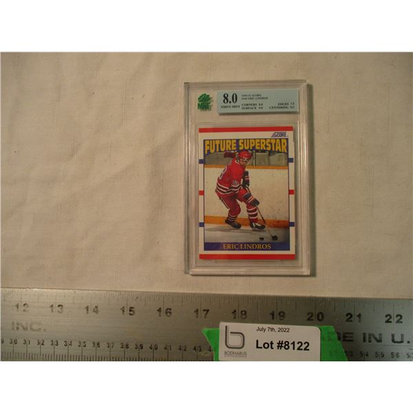 Eric Lindros 1990-91 OPC Graded 8.0