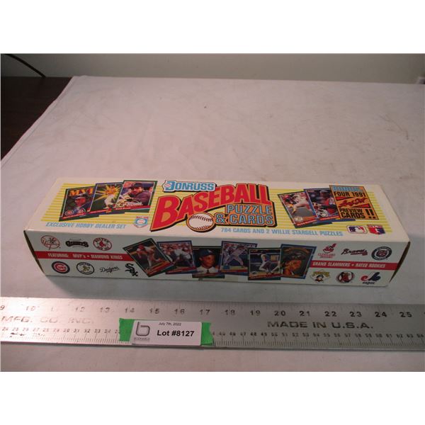 1991 Donruss Baseball cards sealed box