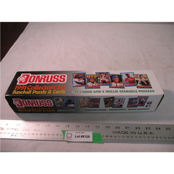 1991 Donruss Collectors Set Baseball cards sealed box