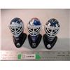 Image 1 : (3) NHL Goalie helmets - Maple Leafs, Rangers, Avalanche