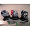 Image 3 : (3) NHL Goalie helmets - Maple Leafs, Rangers, Avalanche