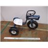 Image 1 : * OL Blue steel tractor tricycle
