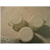 Image 6 : Anchor hocking milk glass mugs