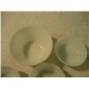 Image 3 : Federal milk glass bowls