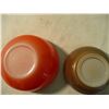 Image 4 : (2) Fire King bowls