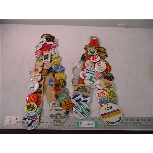 Vintage pin collection