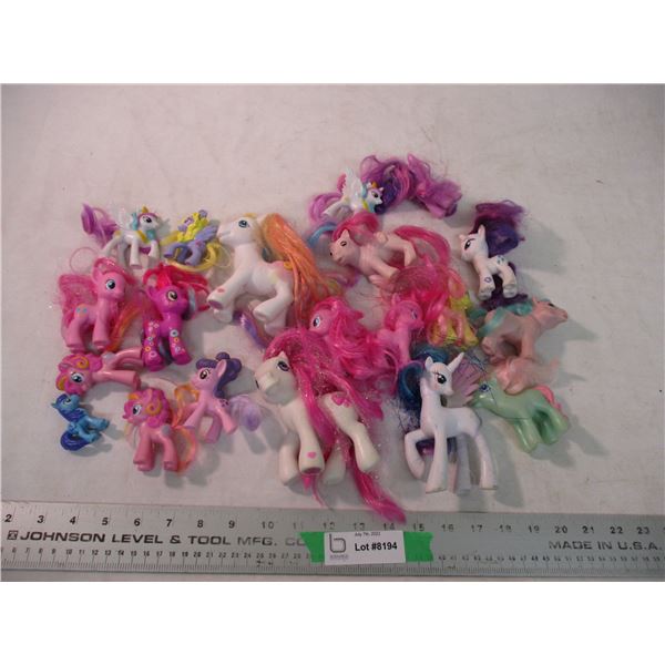 My little ponies lot