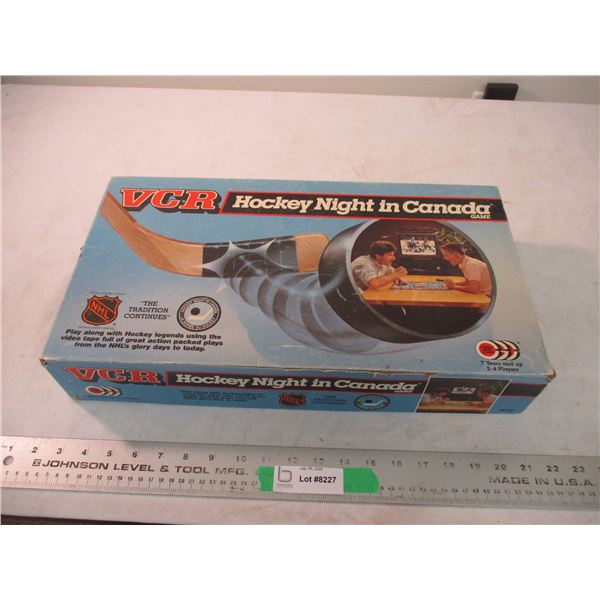 Hockey night in Canada game 1989