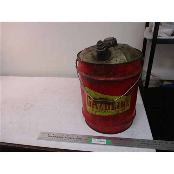 5 GAL gas can