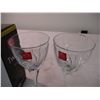 Image 3 : Italian crystal wine glasses (NIB)