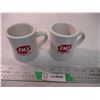 Image 1 : A pair of dairy queen coffee mugs
