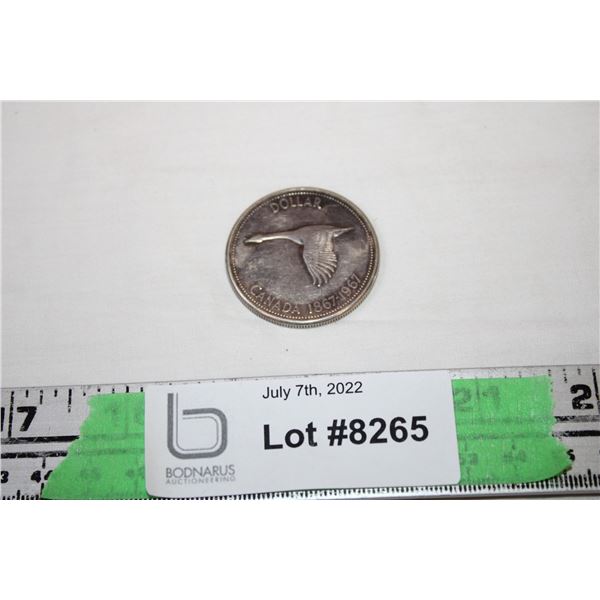 1967 Canadian Silver Dollar