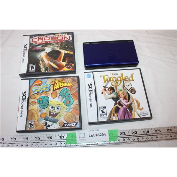 Nintendo Ds with Games