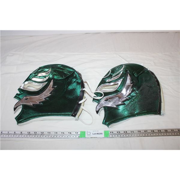 Roughriders Wrestling Masks (2)