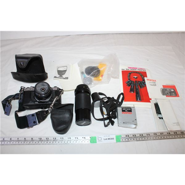 Pentax Camera and accessories