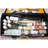 Image 2 : Tool Box with Painting Supplies