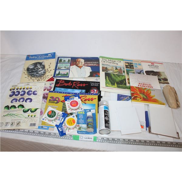 Painting Books and Art Supplies