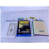 Image 4 : box of stationary over 20 writing pads pens etc..