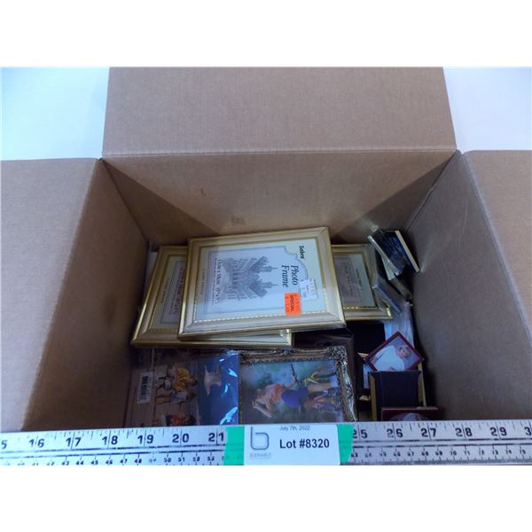 (18) picture frames assorted sizes