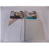 Image 2 : (2) boxes blank greeting cards, asstd sizes of stretched canvas