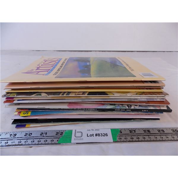 (20) Artist and painting magazines